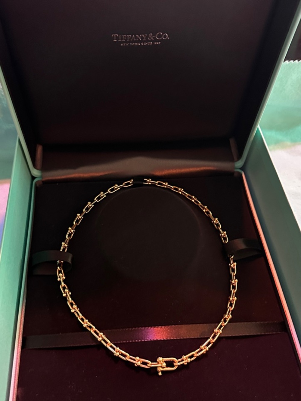 Tiffany & Co. Yellow Gold Small Link Hardware